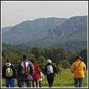 Panoramaweg - Blick von Mittelndorf Richtung Blostock