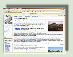 Elbsandsteingebirge in der Wikipedia