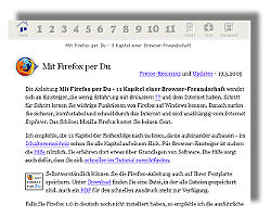 Mit Firefox per Du