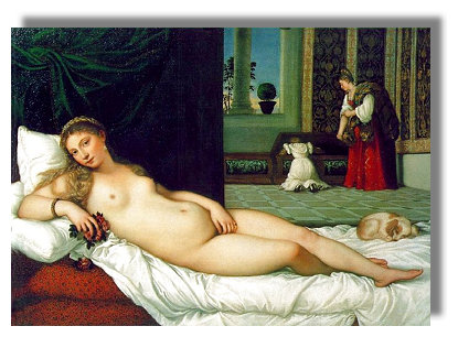 Tizian, Venus von Urbino, 1538, Florenz