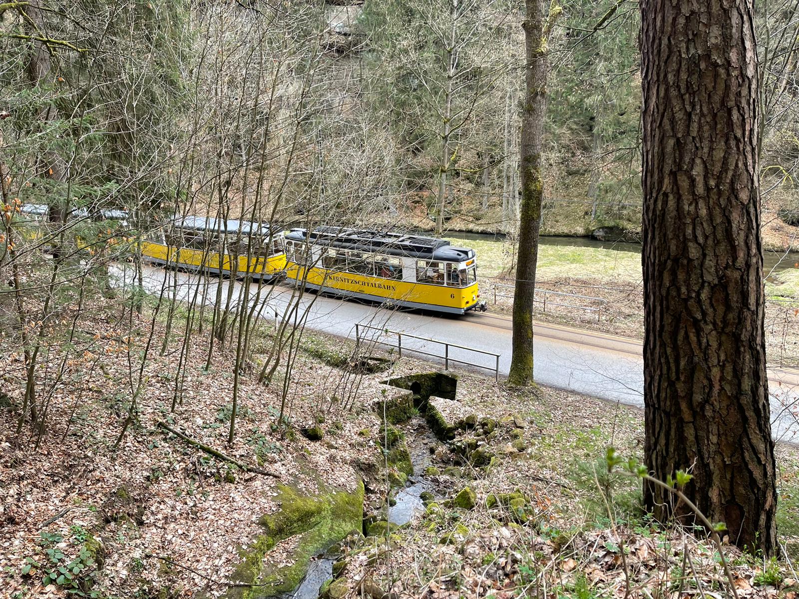 Flößersteig im Kirnitzschtal Flößersteig im Kirnitzschtal