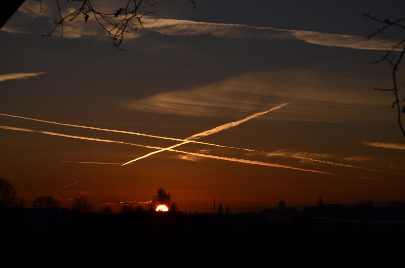 Morgenrot in Radebeul von Marion fotografiert Morgenrot in Radebeul von Marion fotografiert
