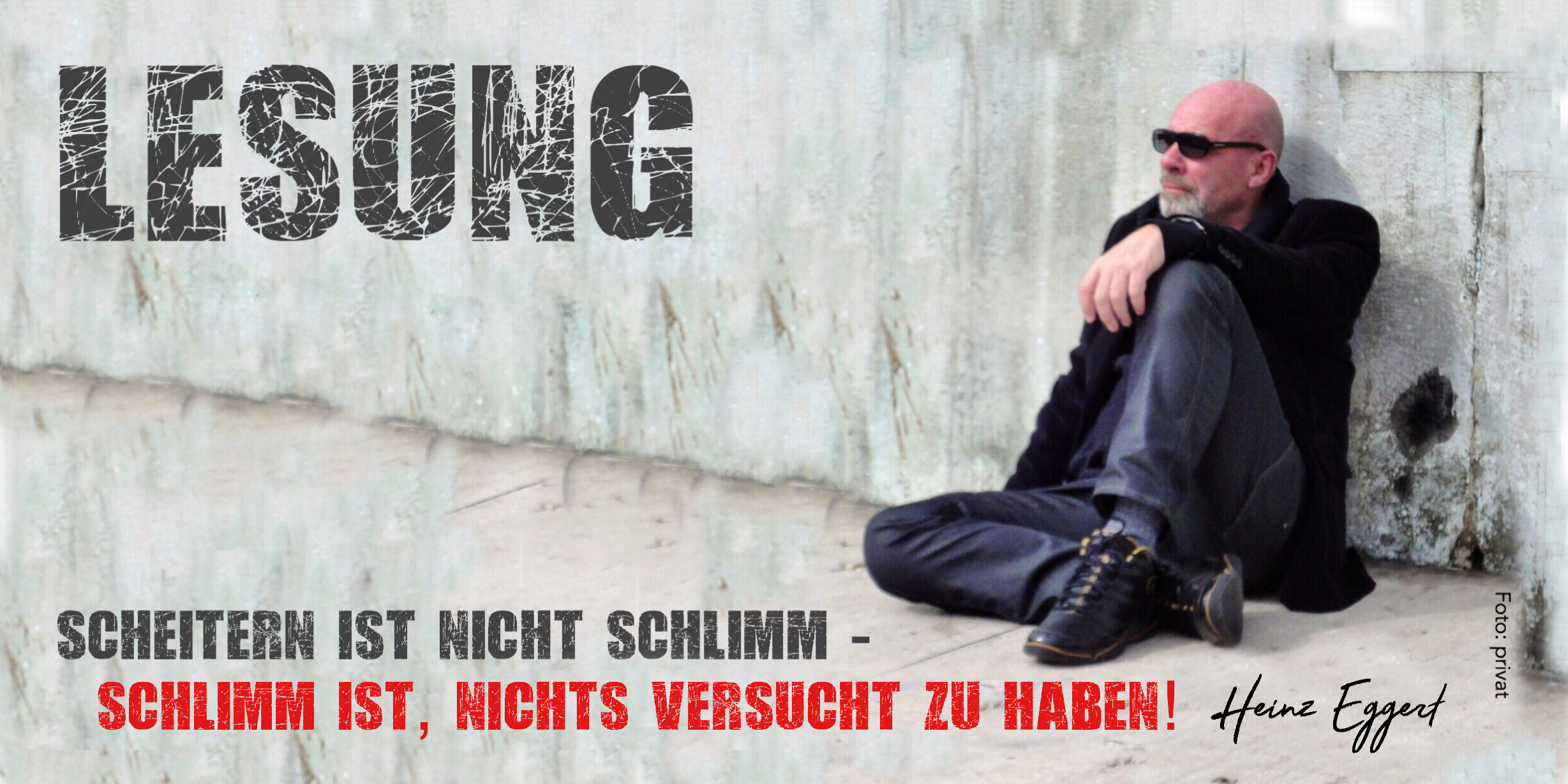 Lesung Heinz Eggert Lesung Heinz Eggert
