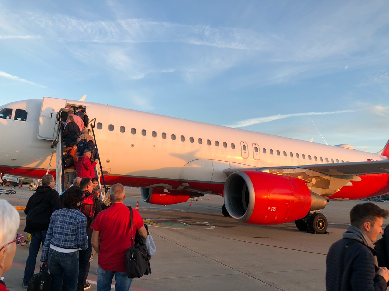 Einstieg in den Flieger Einstieg in den Flieger