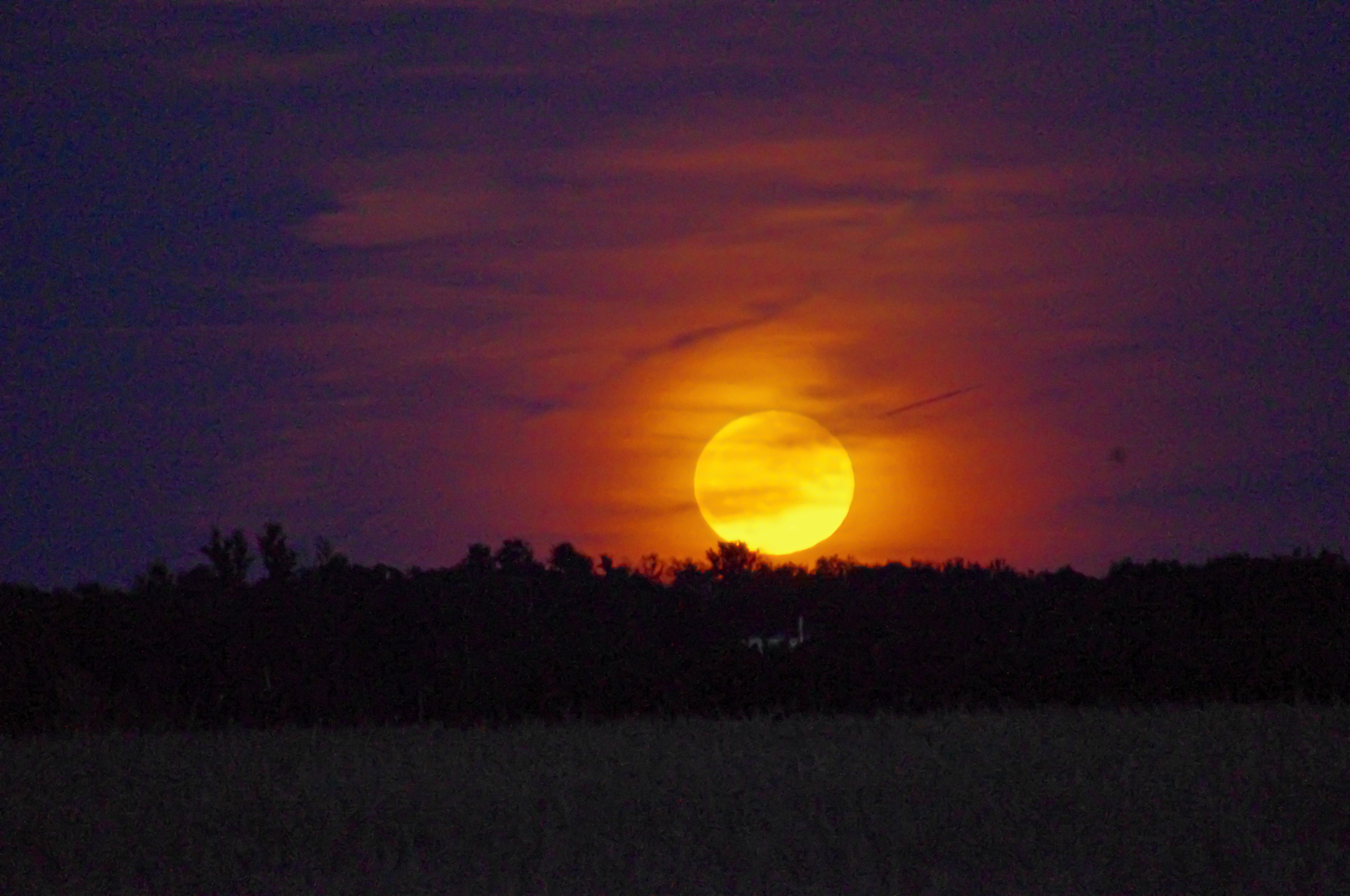 Supermond in Königsbrück Supermond in Königsbrück