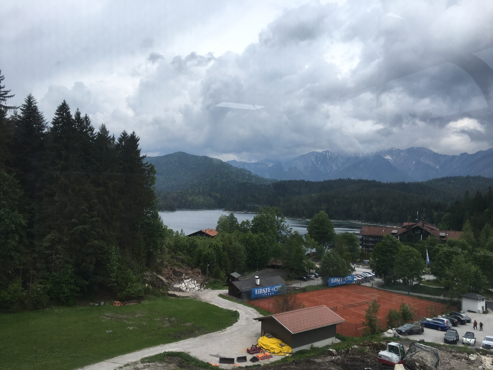 Ausblick Zugspitzbahn Ausblick Zugspitzbahn