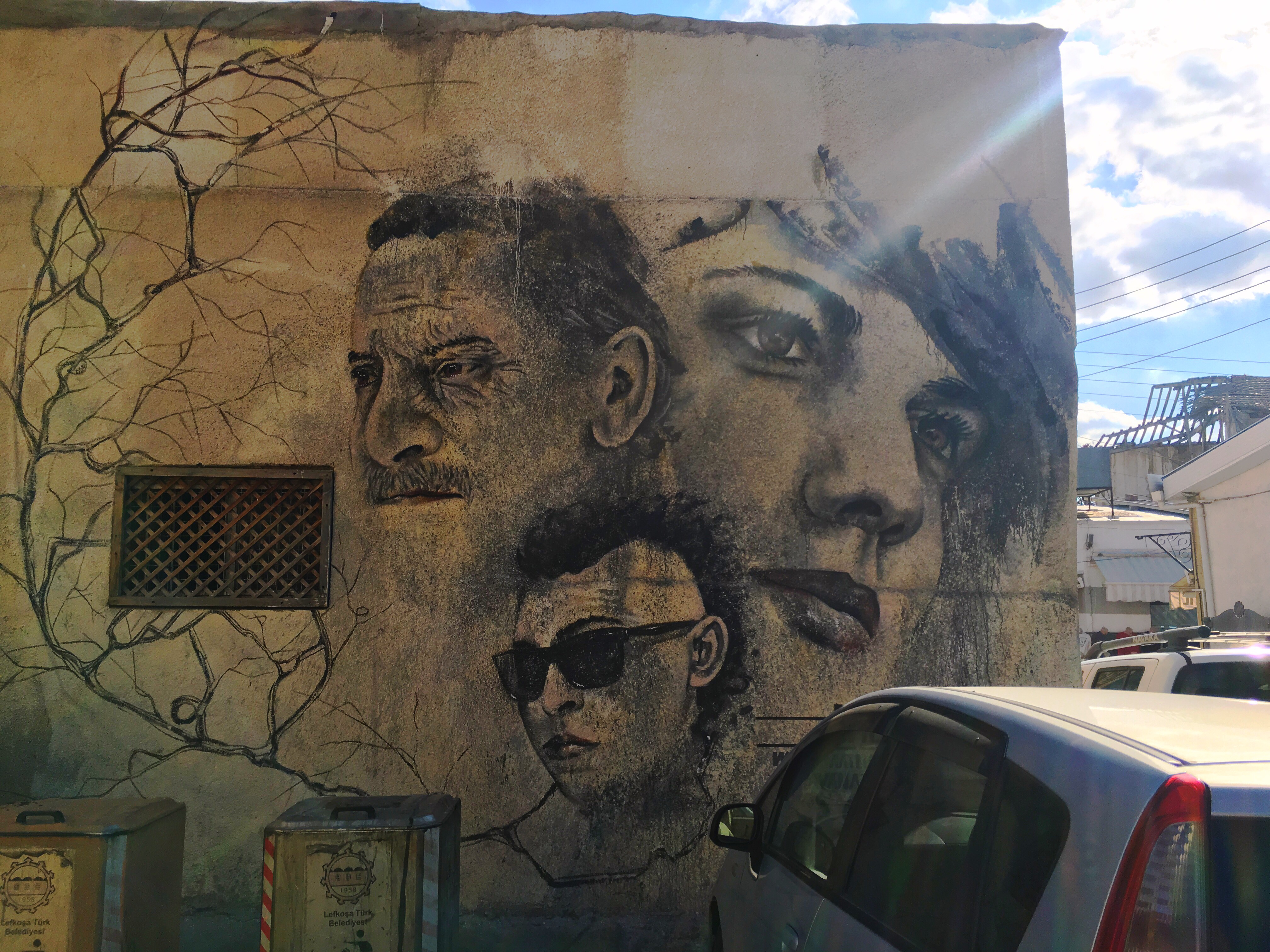 Straßenkunst in Nikosia 