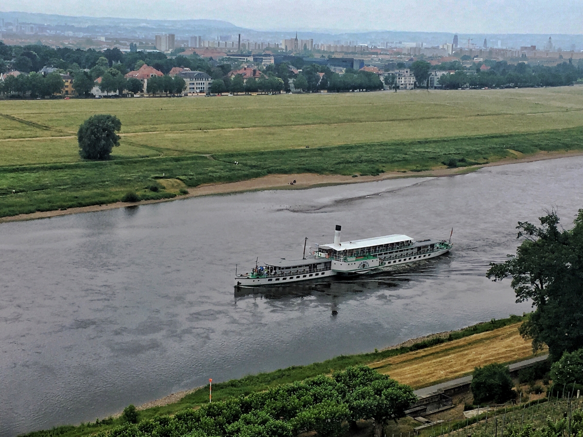 Blick auf die Elbe Blick auf die Elbe