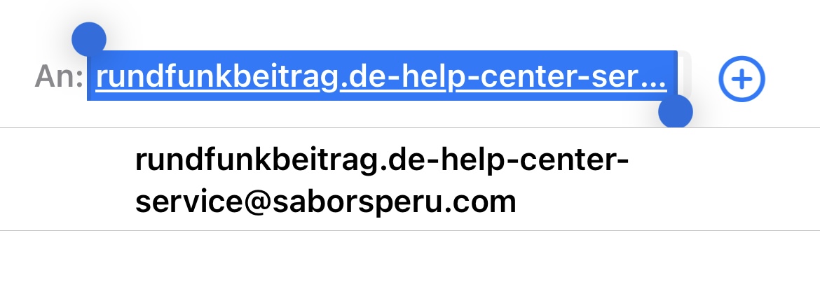 Spam erkannt Spam erkannt