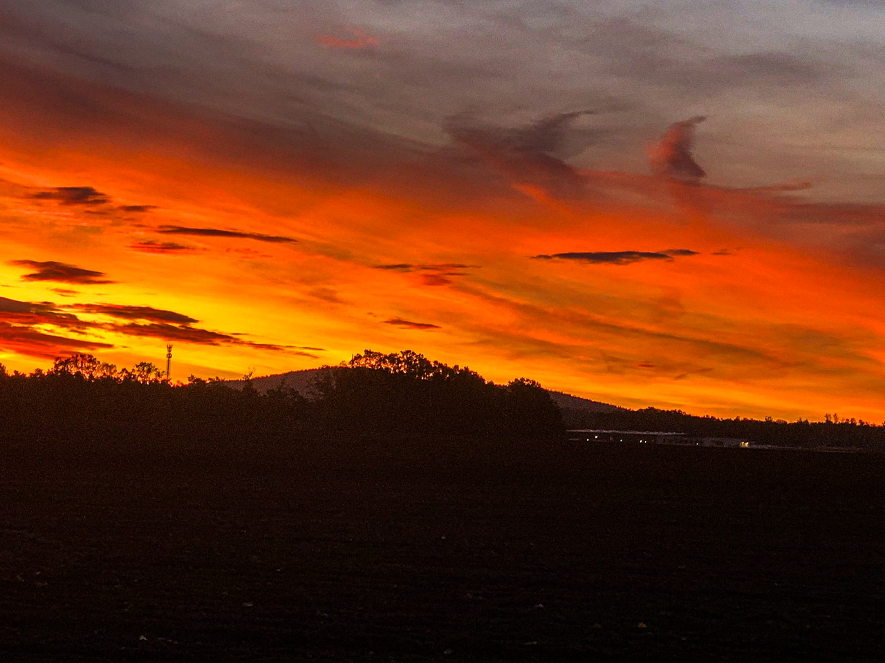 Keulenberg im Morgenrot Keulenberg im Morgenrot
