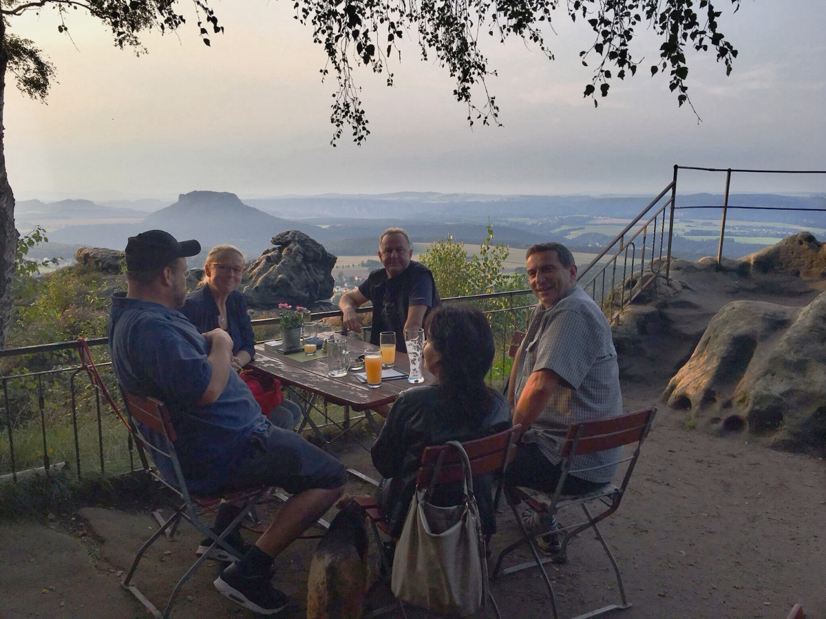 Aussicht Papststein Aussicht Papststein