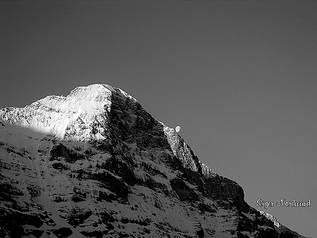 Eiger Nordwand 2010 - Foto: meine Mama