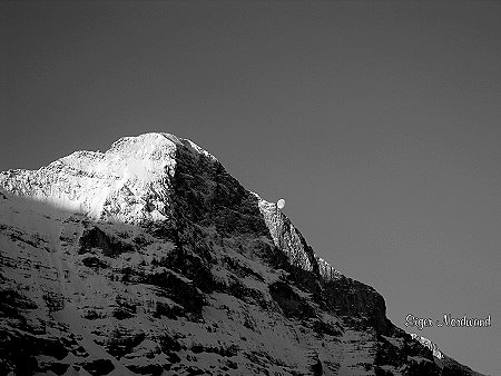 Eiger Nordwand 2010 - Foto: meine Mama Eiger Nordwand 2010 - Foto: meine Mama