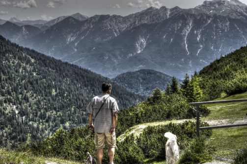 Wank in Garmisch-Badenkirche