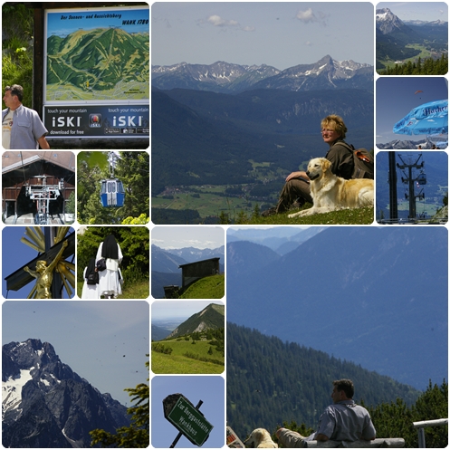 Panoramaaussicht Wank