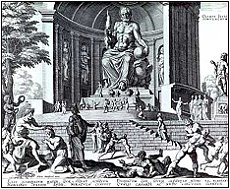Zeus-Statue des Phidias - Foto Wikipedia