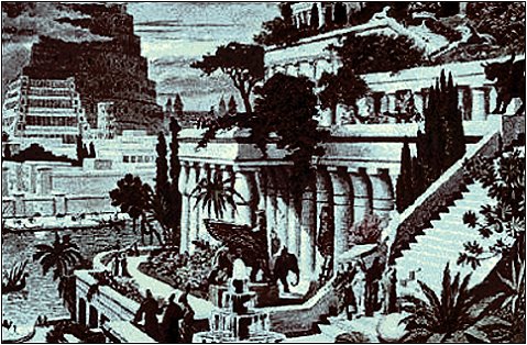 Hängende Gärten der Semiramis - Original Wikipedia