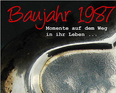 Baujahr 1987 - Momente auf dem Weg in ihr Leben ...