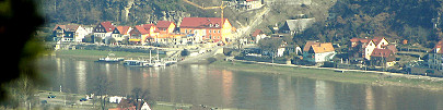 Aussicht vom Lilienstein