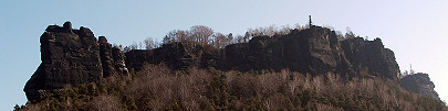 Blick zum Lilienstein