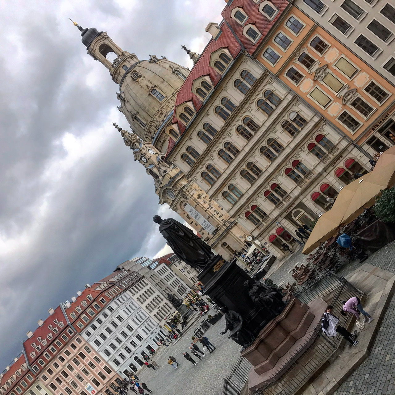 Blick zur Frauenkirche Blick zur Frauenkirche