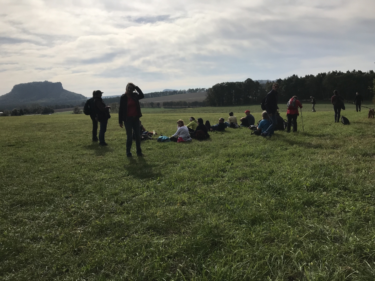 Rast mit tollem Ausblick Rast mit tollem Ausblick
