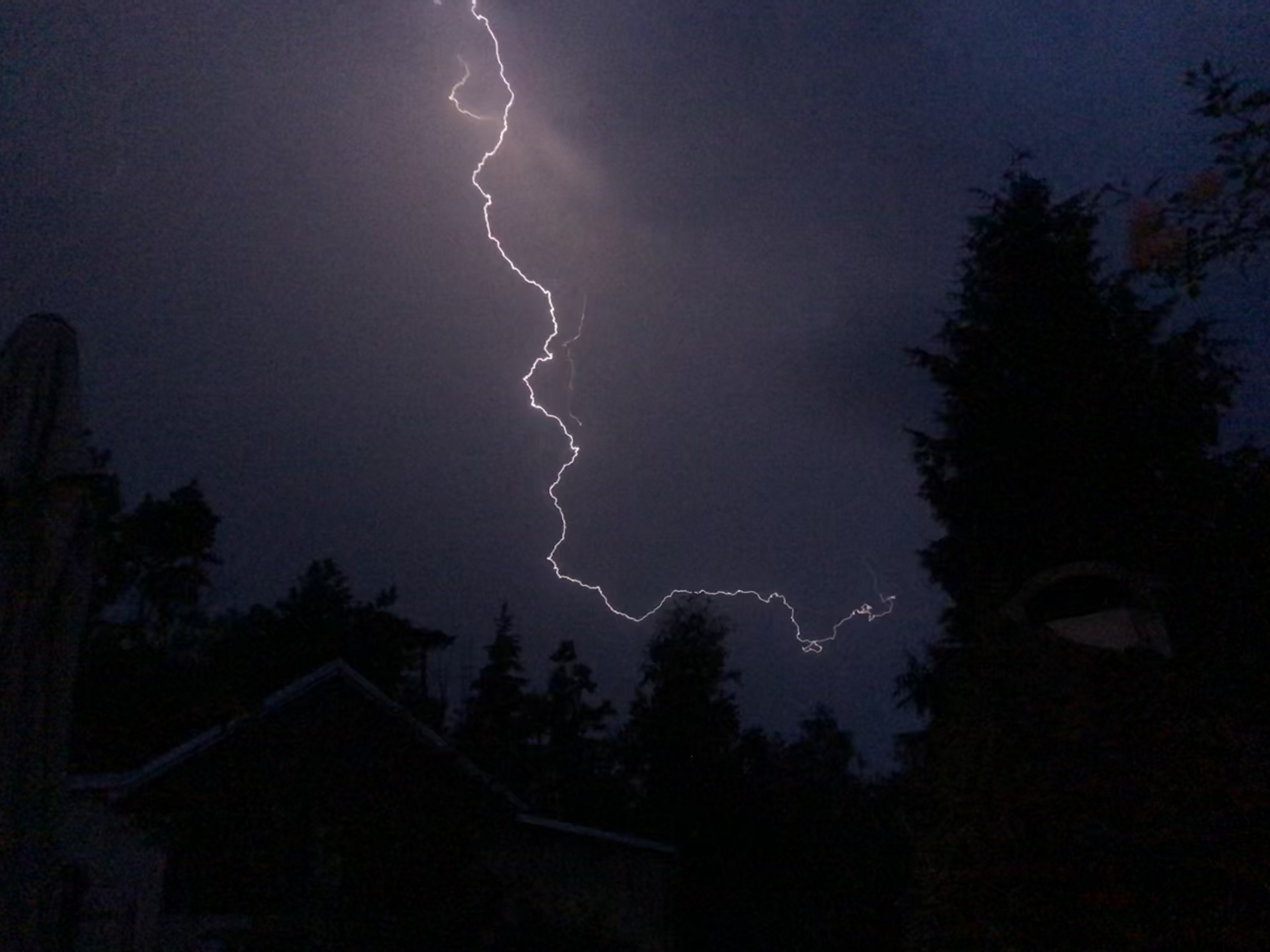 Blitz in Königsbrück 