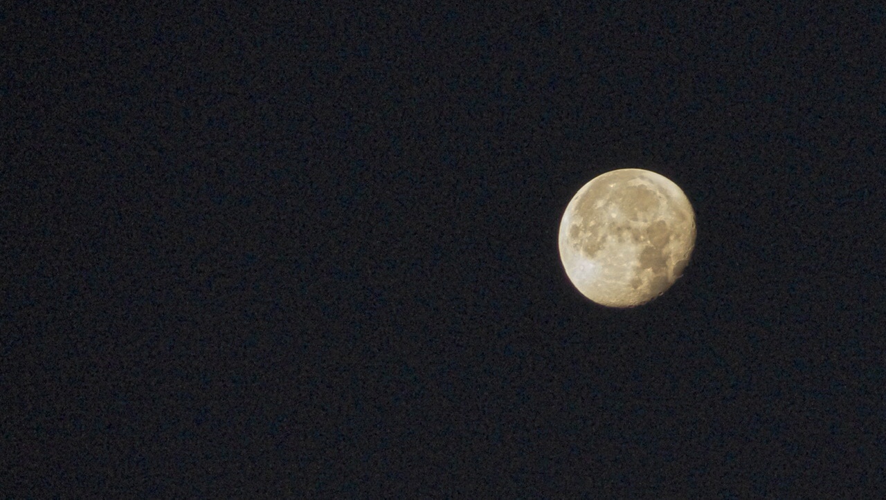Abnehmender Mond 