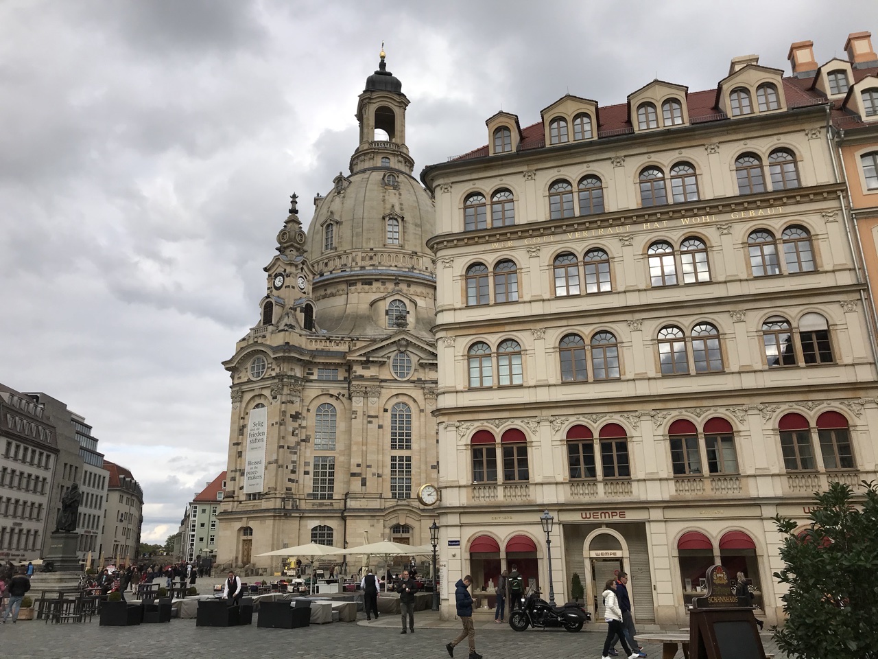 Blick zur Frauenkirche Blick zur Frauenkirche