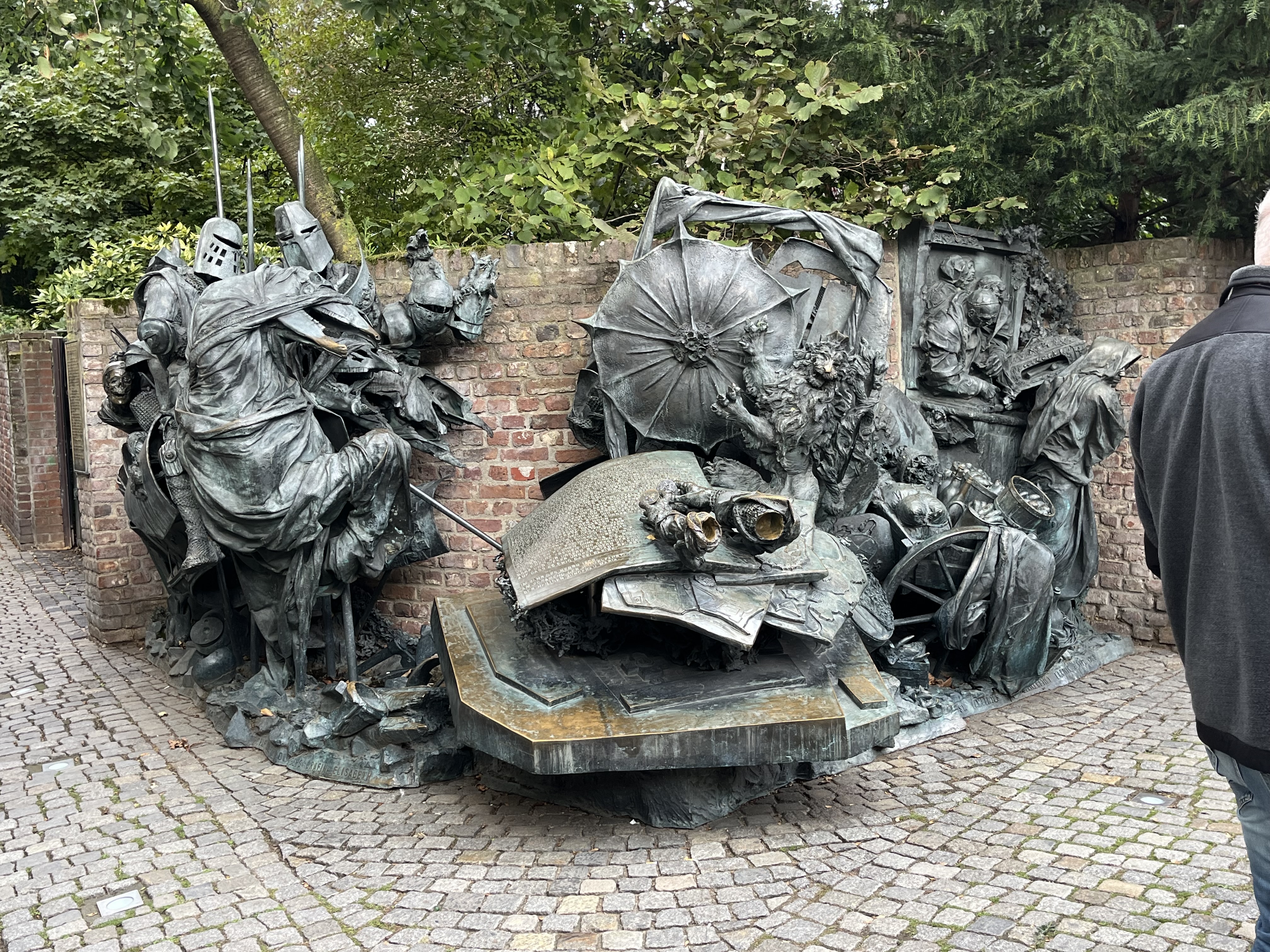 Denkmal zur Schlacht von Worringen 1288 Denkmal zur Schlacht von Worringen 1288