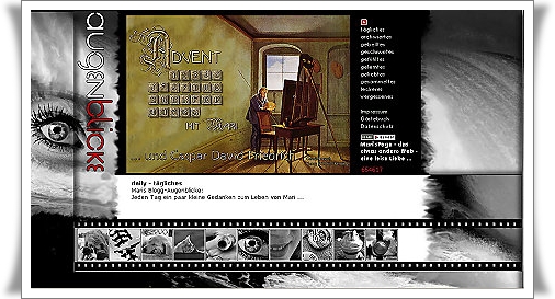 Adventskalender mit Caspar David Friedrich Adventskalender