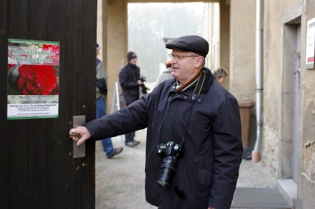 Peter bei den Königsbrücker Kamelien